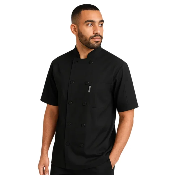 Half Chef Coat Black (Personalisation Available) – banahara.com