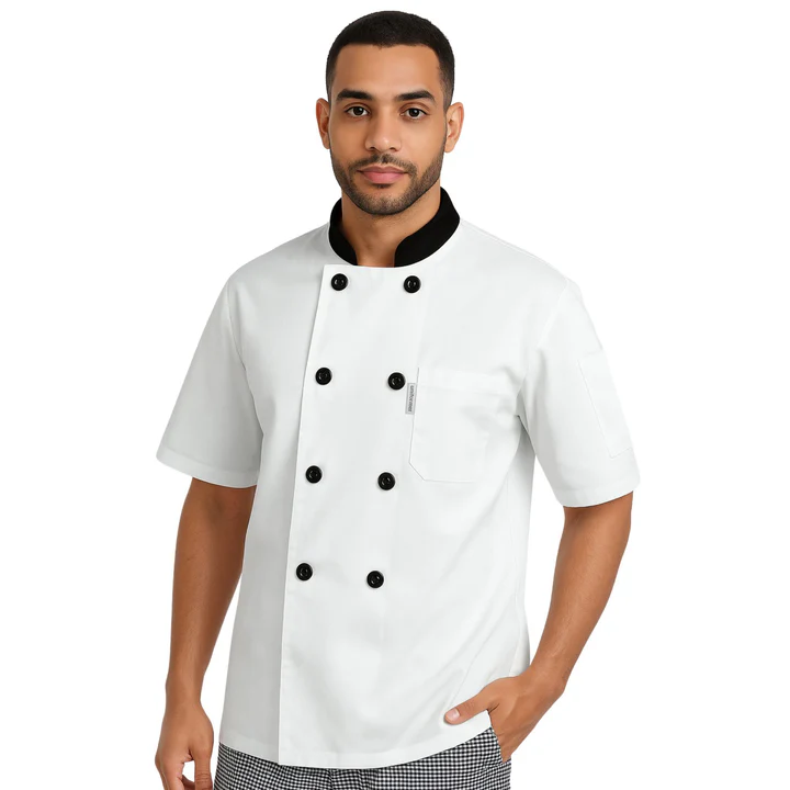 Chef Coat Half Sleeves(Personalisation Available)