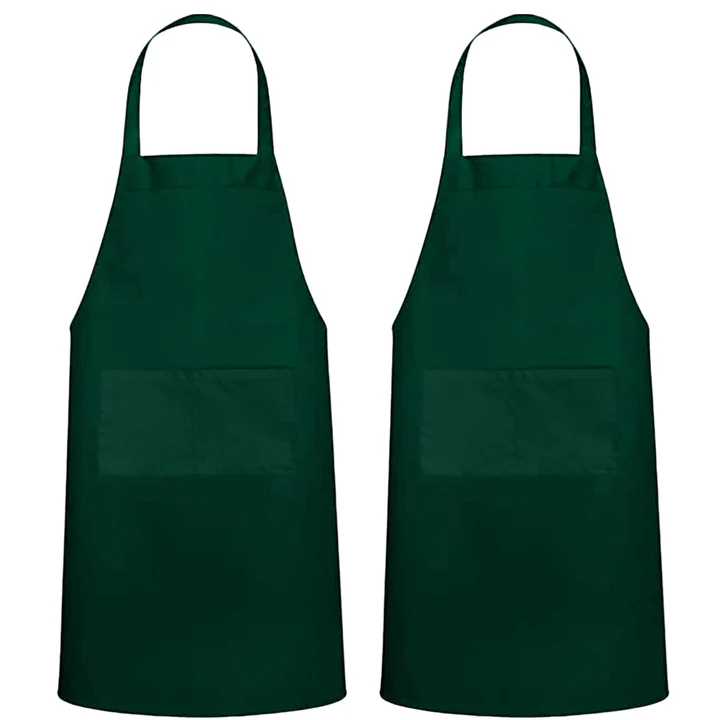 Green Aprons – Pack of 2